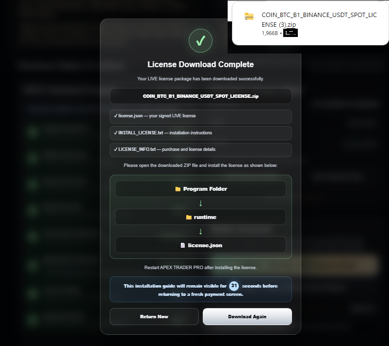It is automatically saved to the download file at the upper right 1