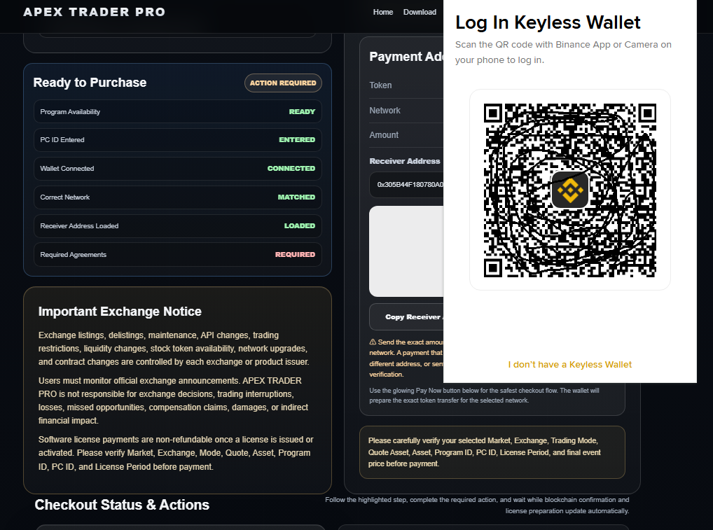 Wallet connection 1